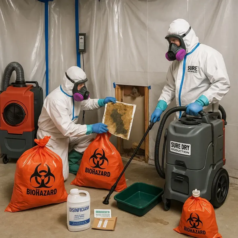 Contaminated Water Handling Protocols process in Ferndale, MI