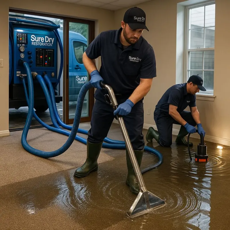 Water Extraction and Removal process in Ferndale, MI